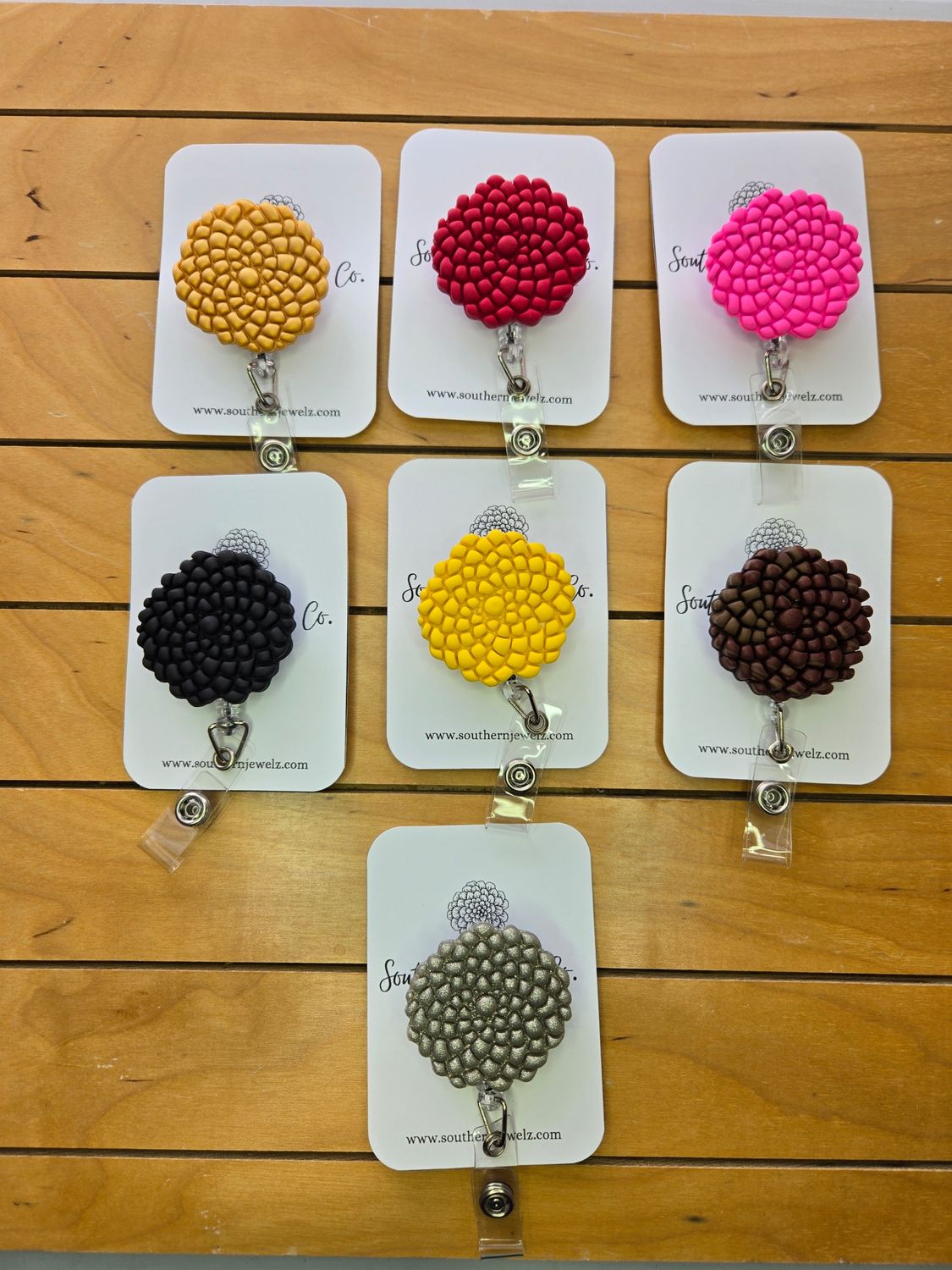 Lumbee Pinecone Badge Reels