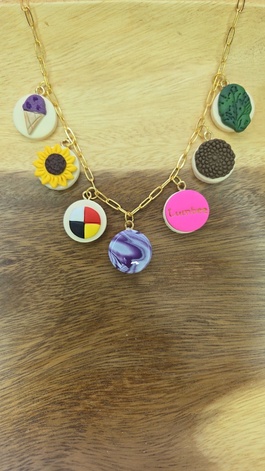 Cultural Charm Necklace (BEIGE)