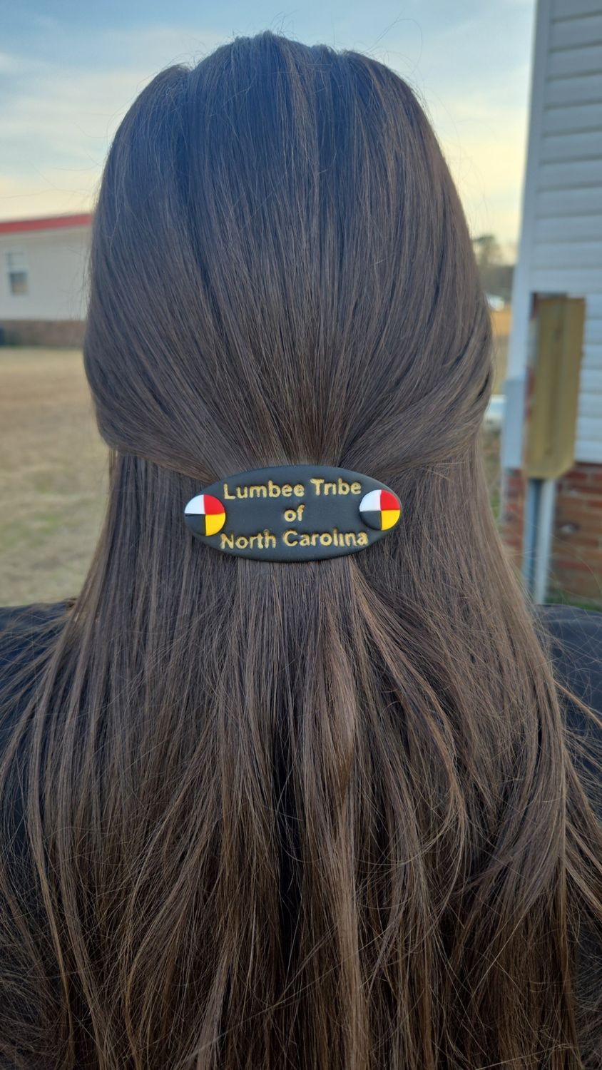 Lumbee Tribe of North Carolina Hair Barrettes 