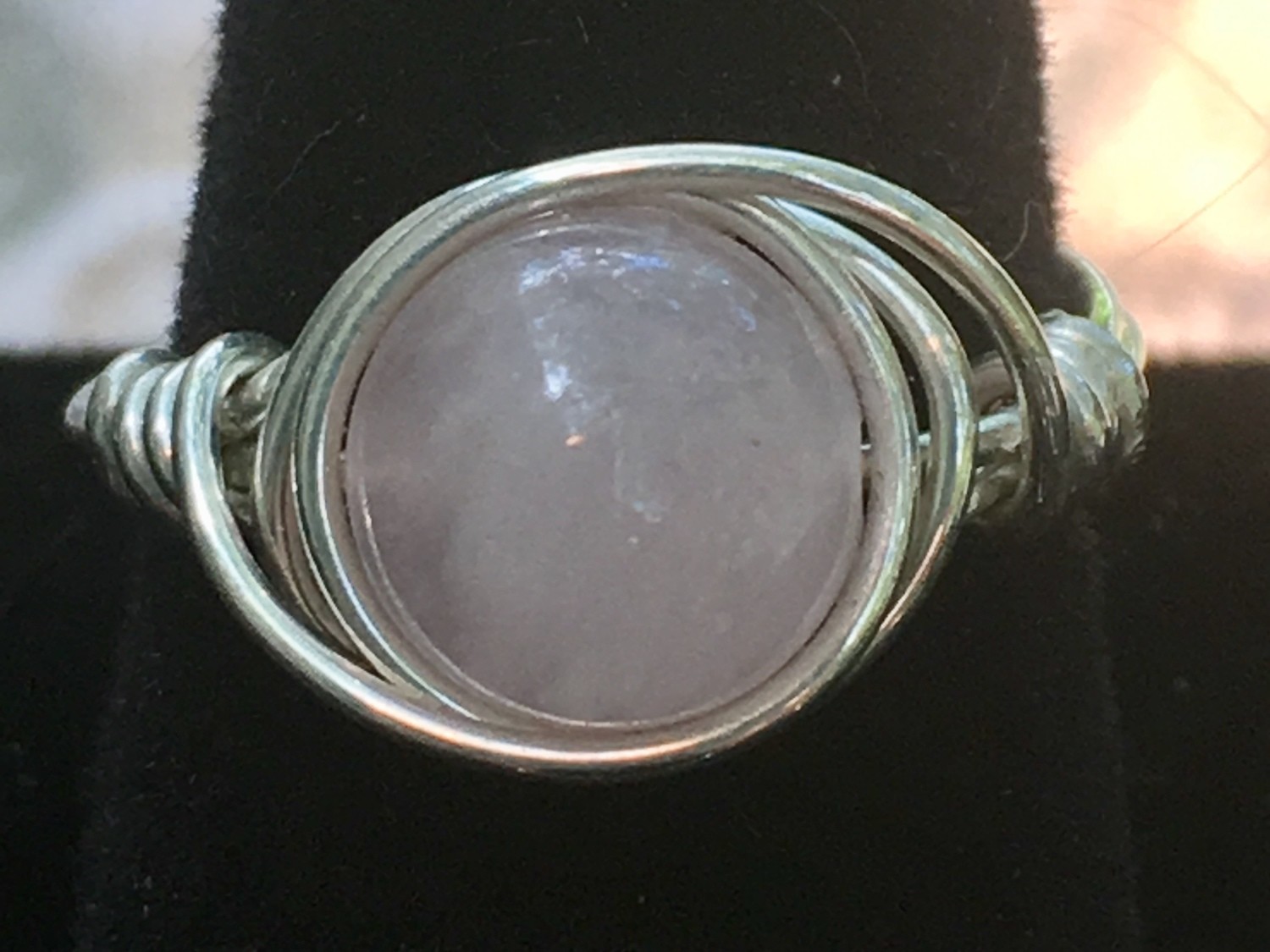 Rose Quartz Ring
