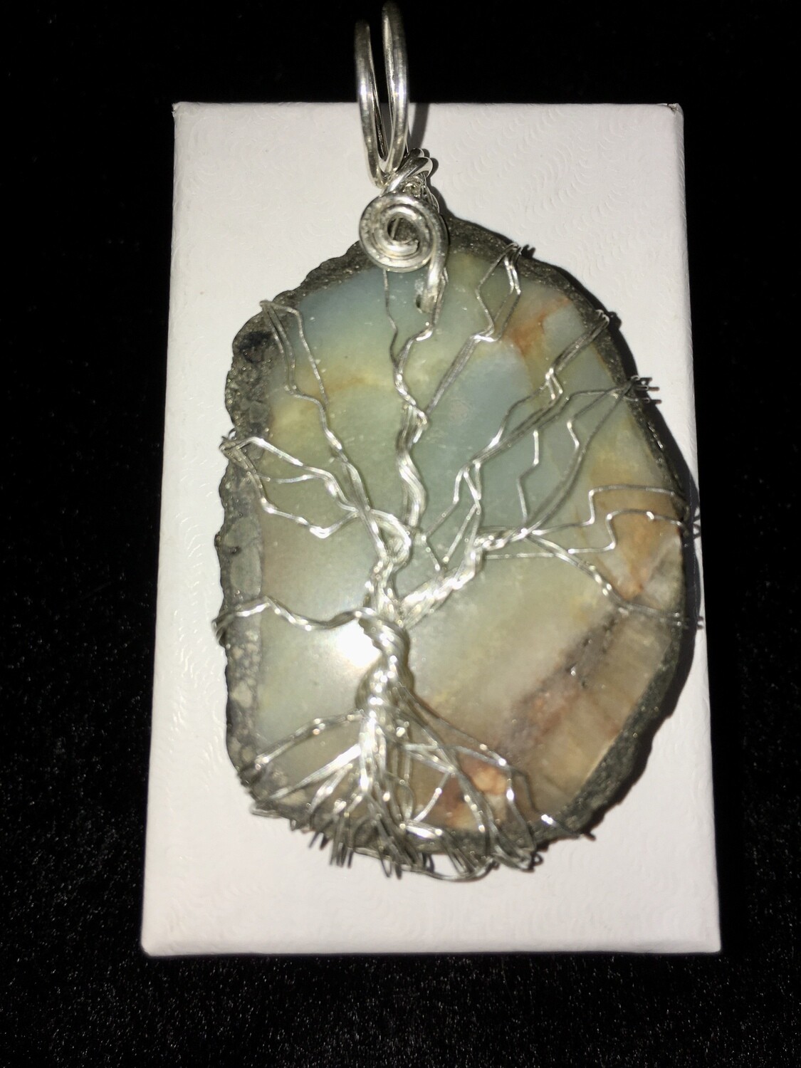 Agate Tree Of Life Pendant