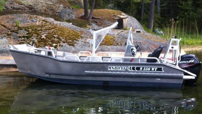 Bateau 550wt aluminium