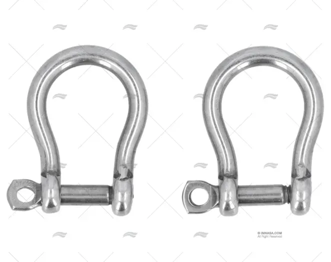 MANILLE LYRE INOX 6mm