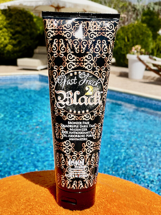 Devoted Creations Fast Track 2 Black™ Bronzer Free Quadruple Dark Tan Maximizer