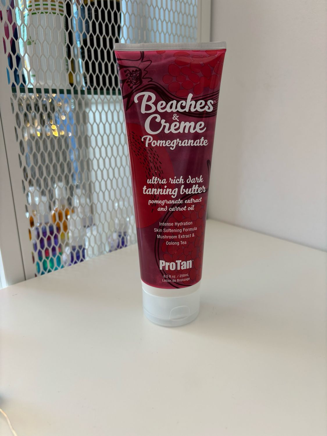 Pro Tan Beaches &amp; Creme Pomegranate Ultra Rich Dark Tanning  Butter  250ml Beginners &amp; Intermediate