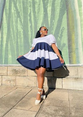 Wandi Mini Cotton Flare Dress (pre-order)