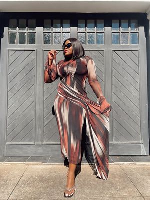 Maddison Mesh Dress