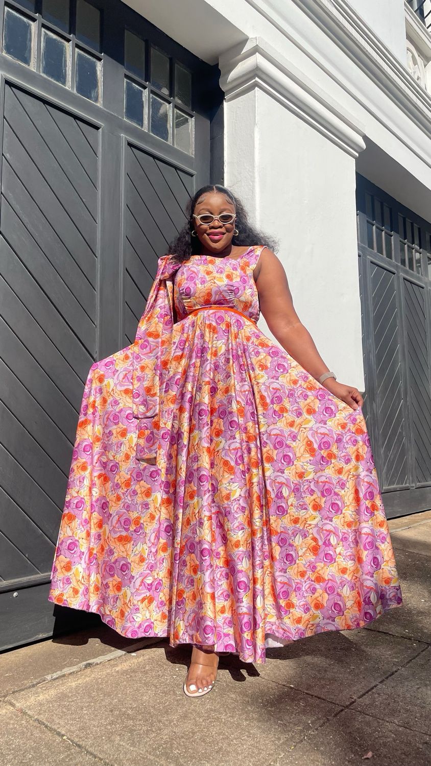 Mbali Enhle Stain Maxi Dress