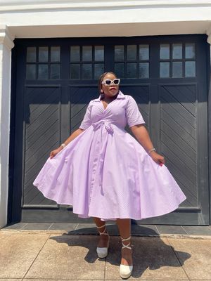 Zanèl Cotton Wrap Dress