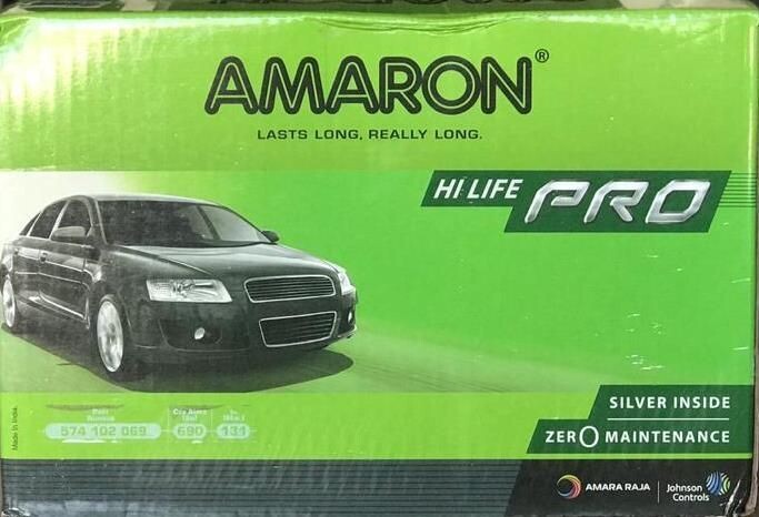 AMARON CAR BATTERY 12V 74AH 57412MF
