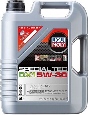 LIQUI MOLY 5W30 DX1 SPECIAL TEC ENGINE OIL 5LTR