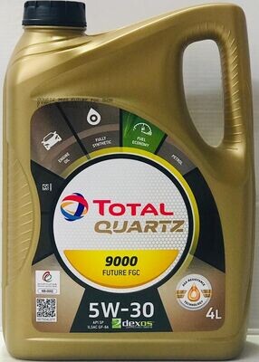 TOTAL QUARTZ 9000 FUTURE FGC 5W30 
 ENGINE OIL 4LTR