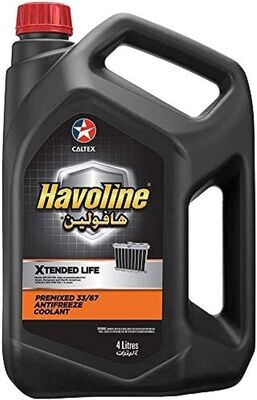 CALTEX HAVOLINE XTENDED LIFE 33/67 COOLANT 4LTR