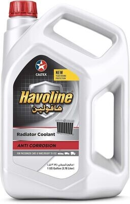 CALTEX HAVOLINE ANTI CORROSION RADIATOR COOLANT 4LTR