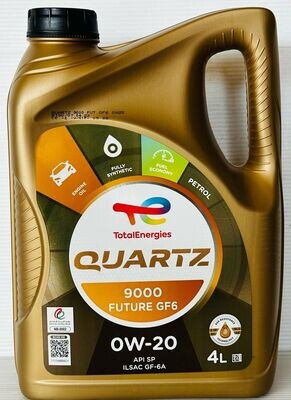 TOTAL QUARTZ 9000 ENERGY 0W20 ENGINE OIL 4LTR