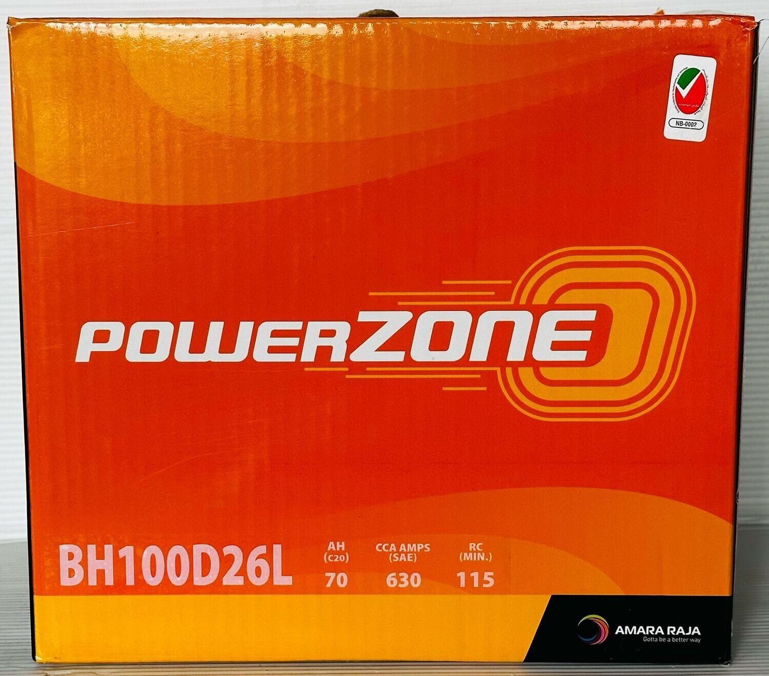 POWERZONE CAR BATTERY 12V 70AH 100D26L/NX110-5LMF