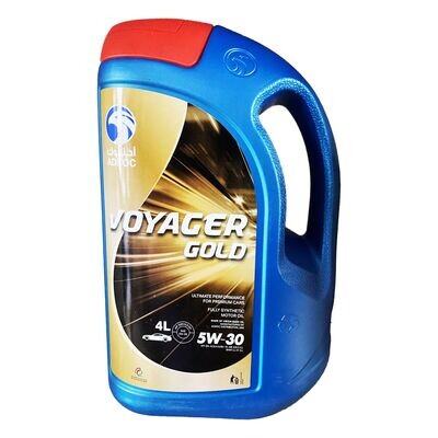 ADNOC VOYAGER GOLD FULLY SYNTHETIC ENGINE OIL 5W30 4LTR
