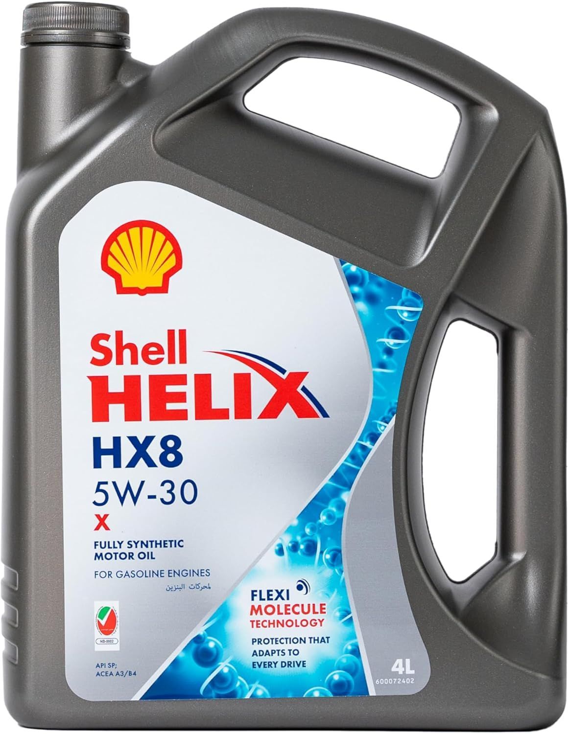 SHELL HELIX HX8 5W30 FULLY SYNTHETIC ENGINE OIL 4LTR