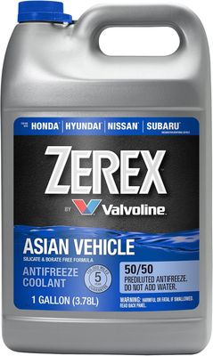 ZEREX ASIAN VEHICLES BLUE COOLANT 50/50 1GALLON