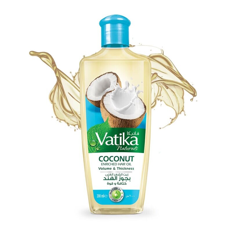 Vatika Aceite Capilar Enriquecido con Coco 300ml