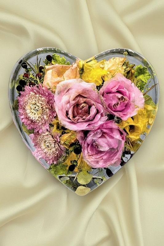 Aufrechtstehendes Herz in 5 Größen