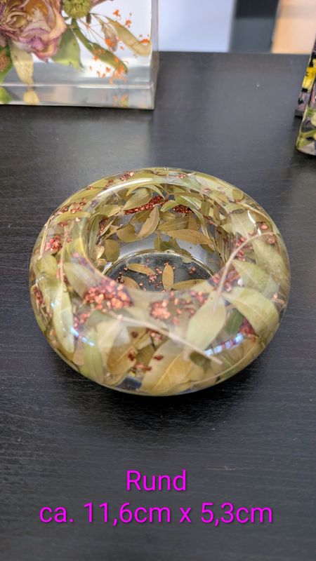 Teelichthalter, verschiedene Formen & Größen