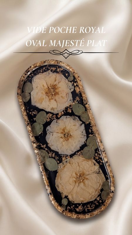 KOLLEKTION VIDE-POCHE ROYAL | Ovale Schmuckschale (Pillenform)
