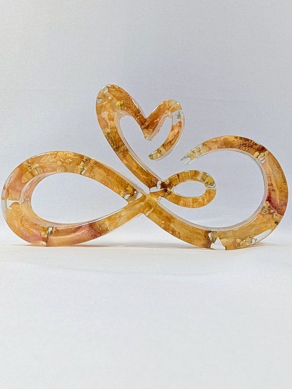 Unikat | Infinity-Showpiece „Pure Seide“