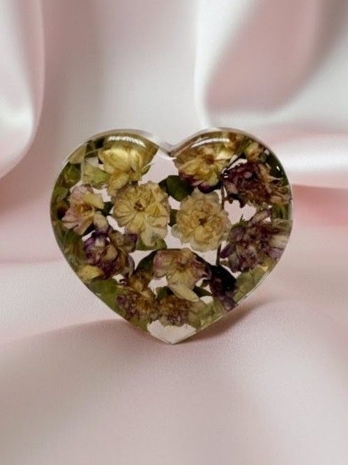 Unikat | Facettiertes Herz-Juwel „Beeren-Cuvée“