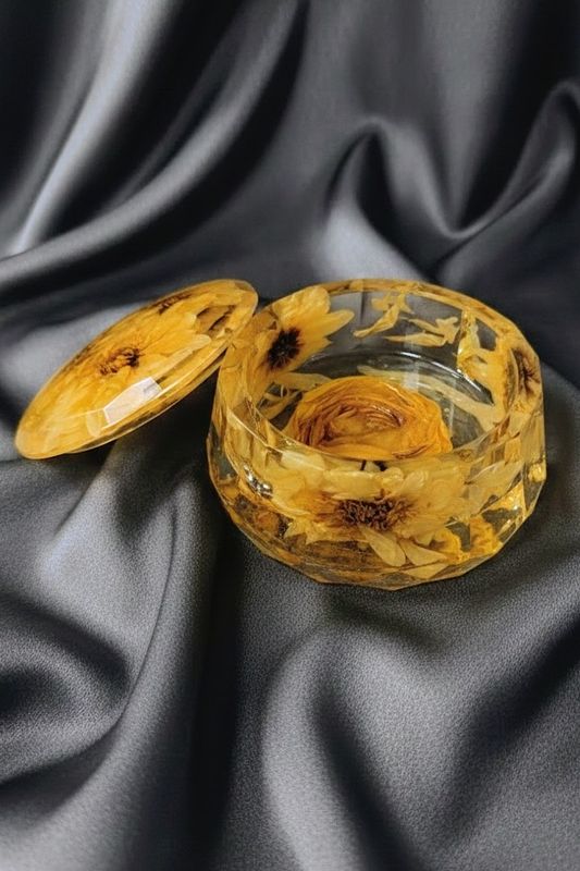 Unikat | Schmuckdose „Florales Geheimnis“