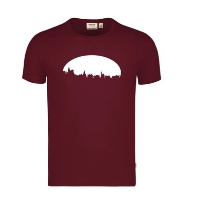 T-Shirt weinrot