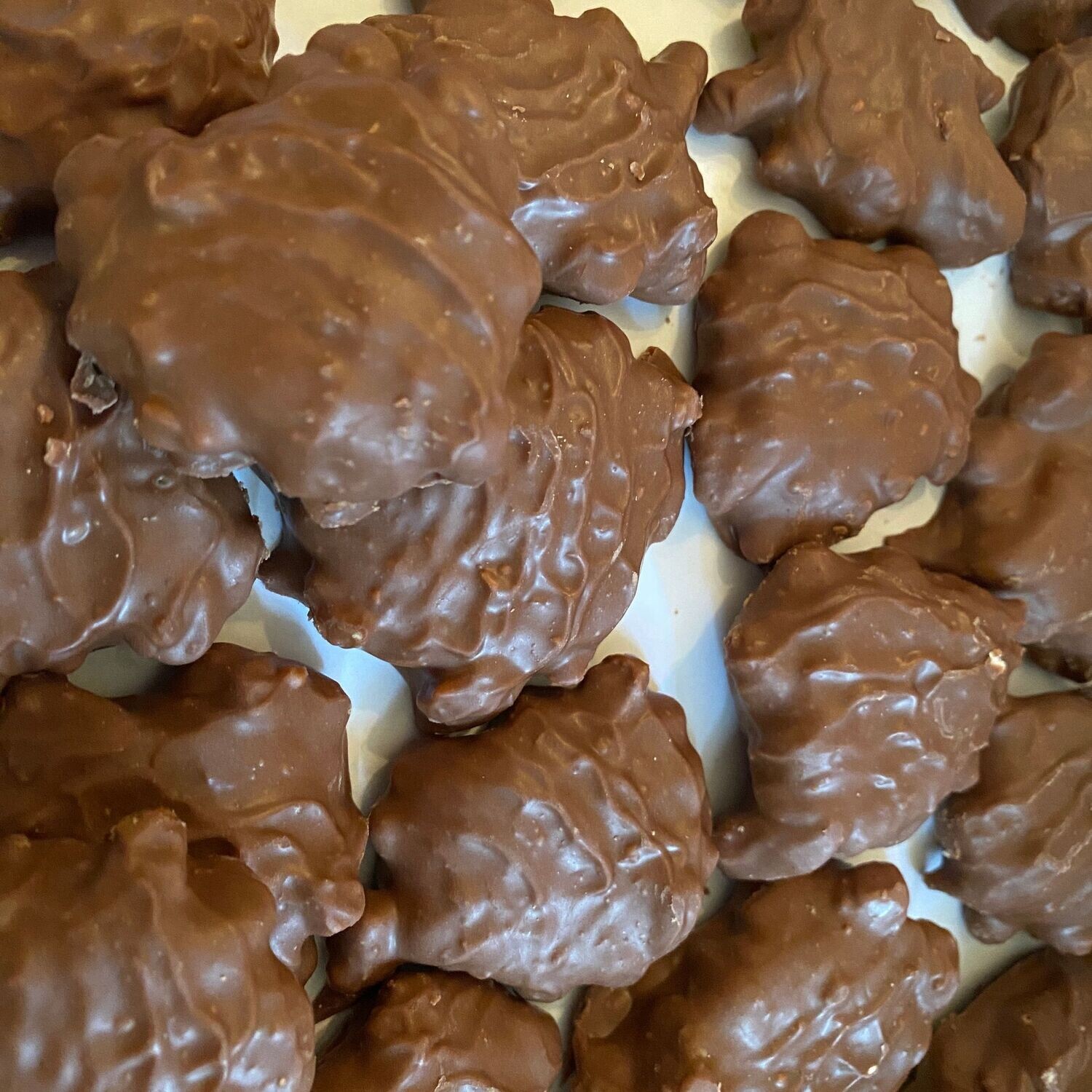 Chocolate Covered Pecan Caramel Patties