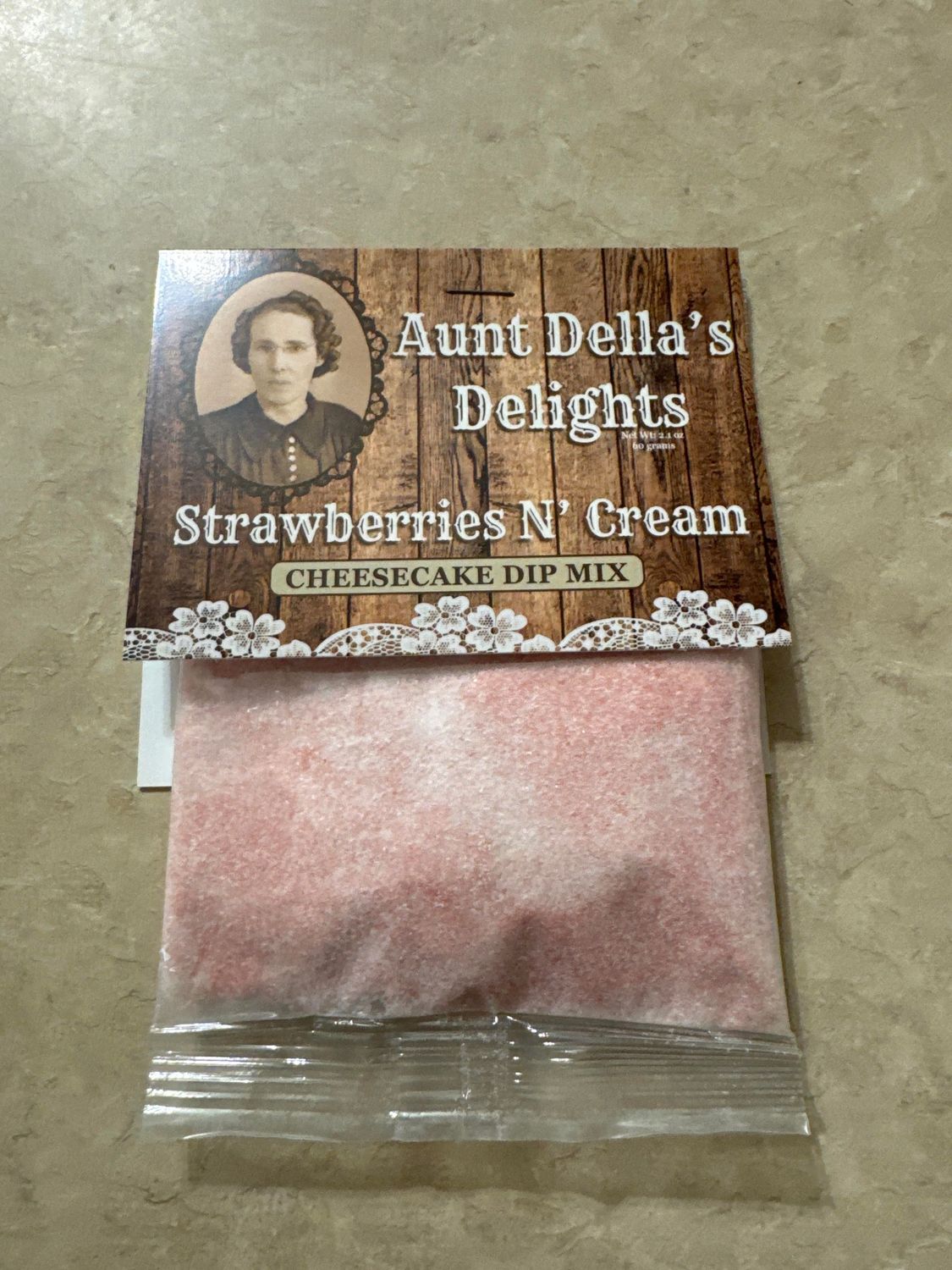 Strawberries and Cream Cheesecake Dip