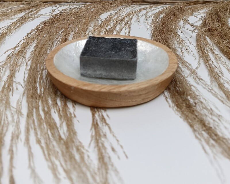 CAPIZ Ovaal Houten Schaaltje Met Schelp