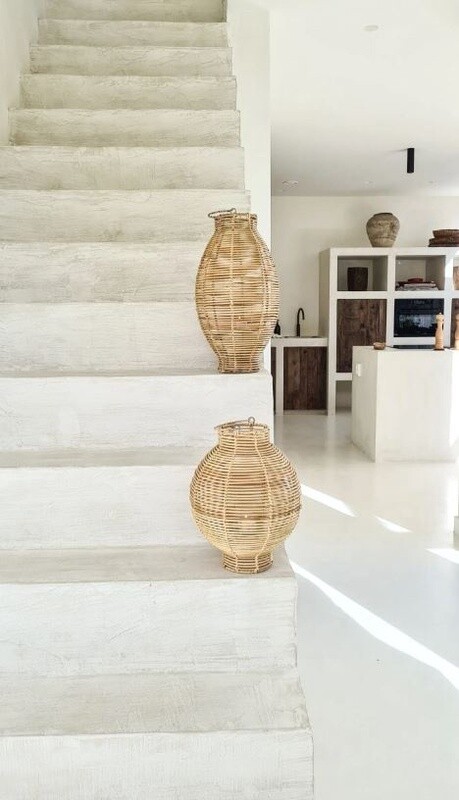 ROTAN Bol Windlicht D20 xH30cm ROTAN Bol Windlicht D20 xH30cm