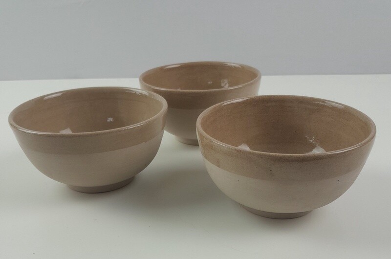 KOMMETJE Terra-Beige Glazuur D12xH7cm