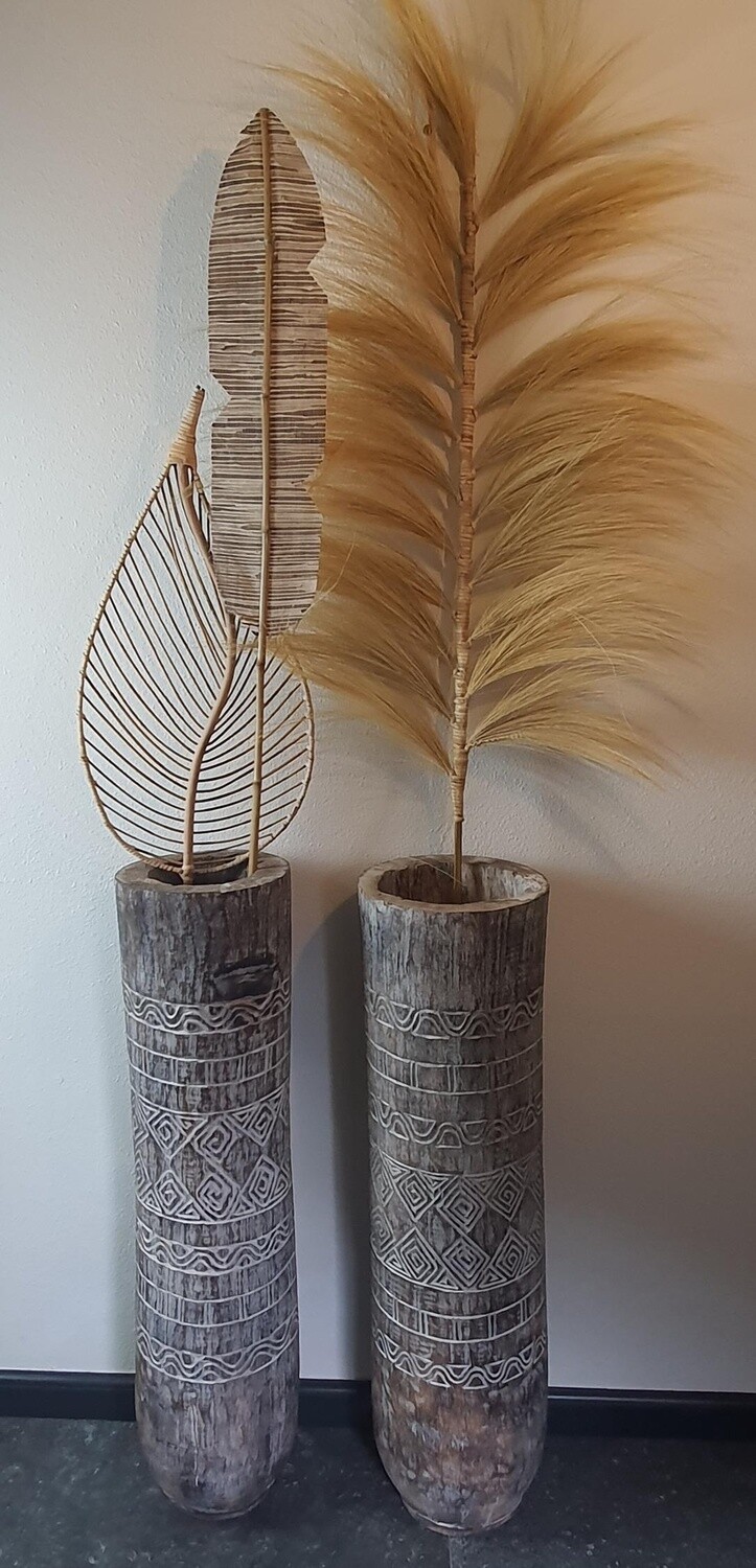 VAAS Bandung XXL Naturel H125cm D25cm VAAS Bandung XXL Naturel H125cm D25cm