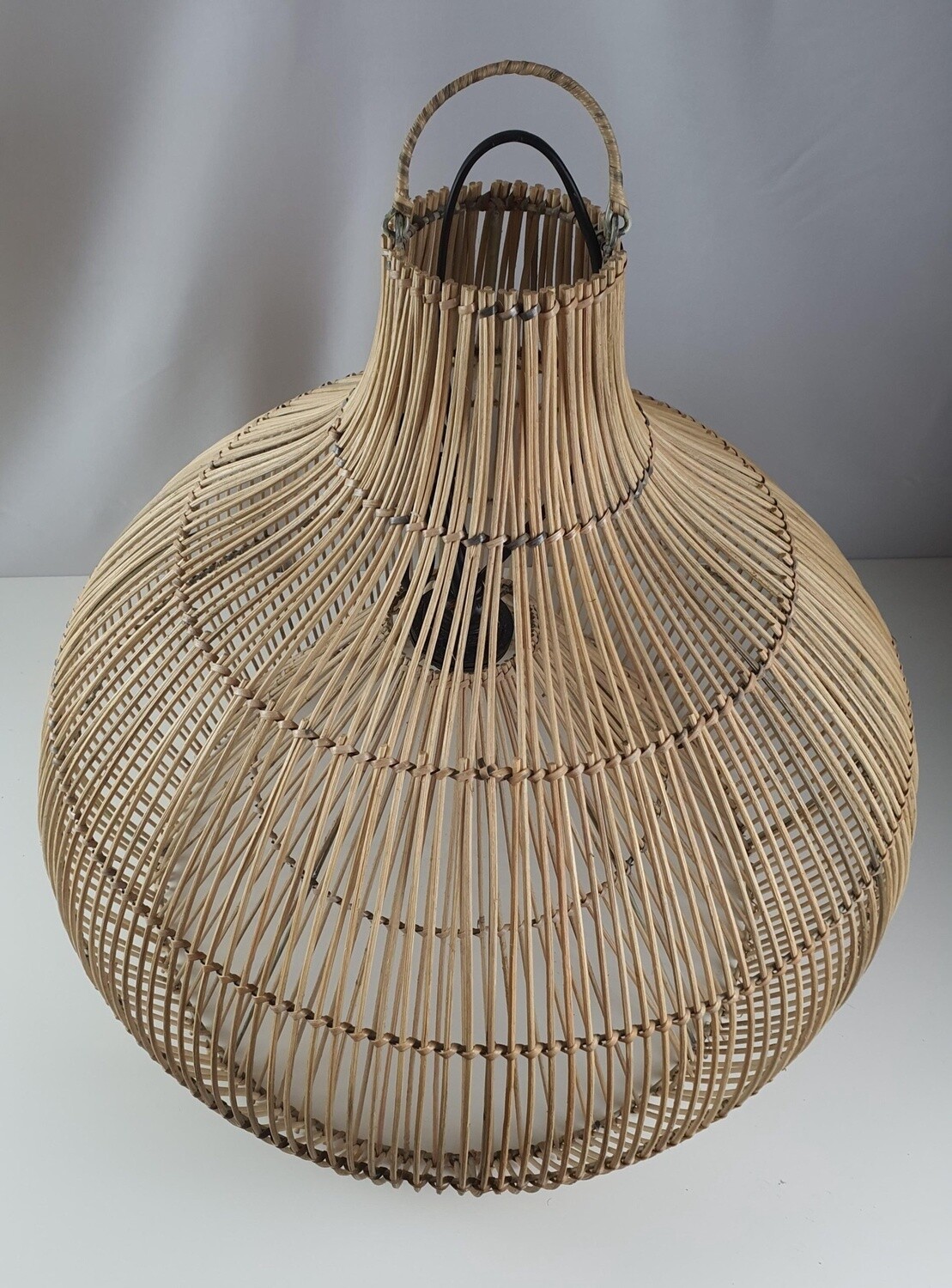 JAVA Hanglamp Bol Cocon vorm H47cm