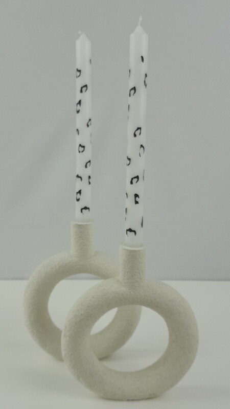 PANTER Kaars Wit 2x25cm (1) PANTER Kaars Wit 2x25cm (1)