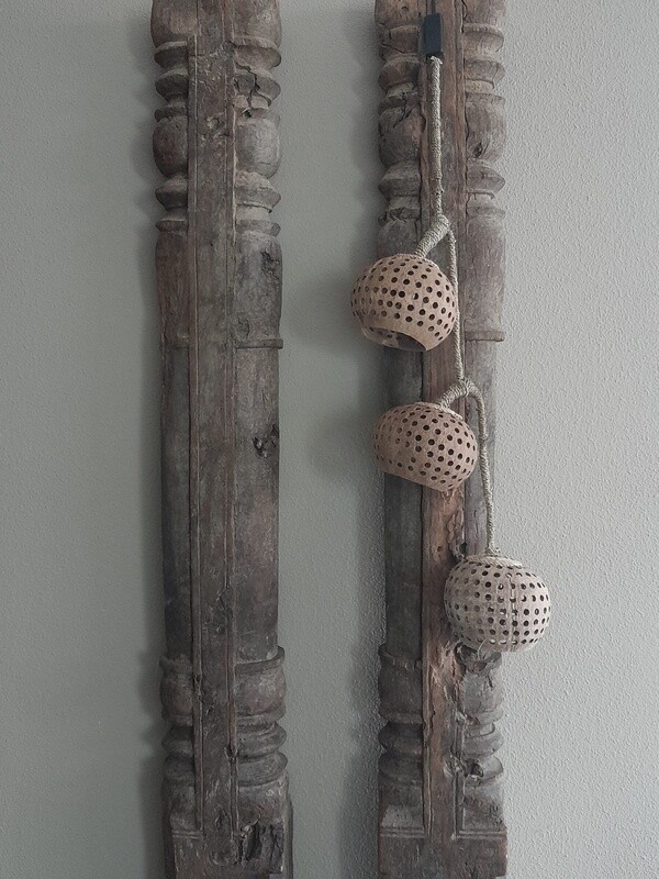 LICHTSNOER met 3 Kokosnoten 180cm LICHTSNOER met 3 Kokosnoten 180cm