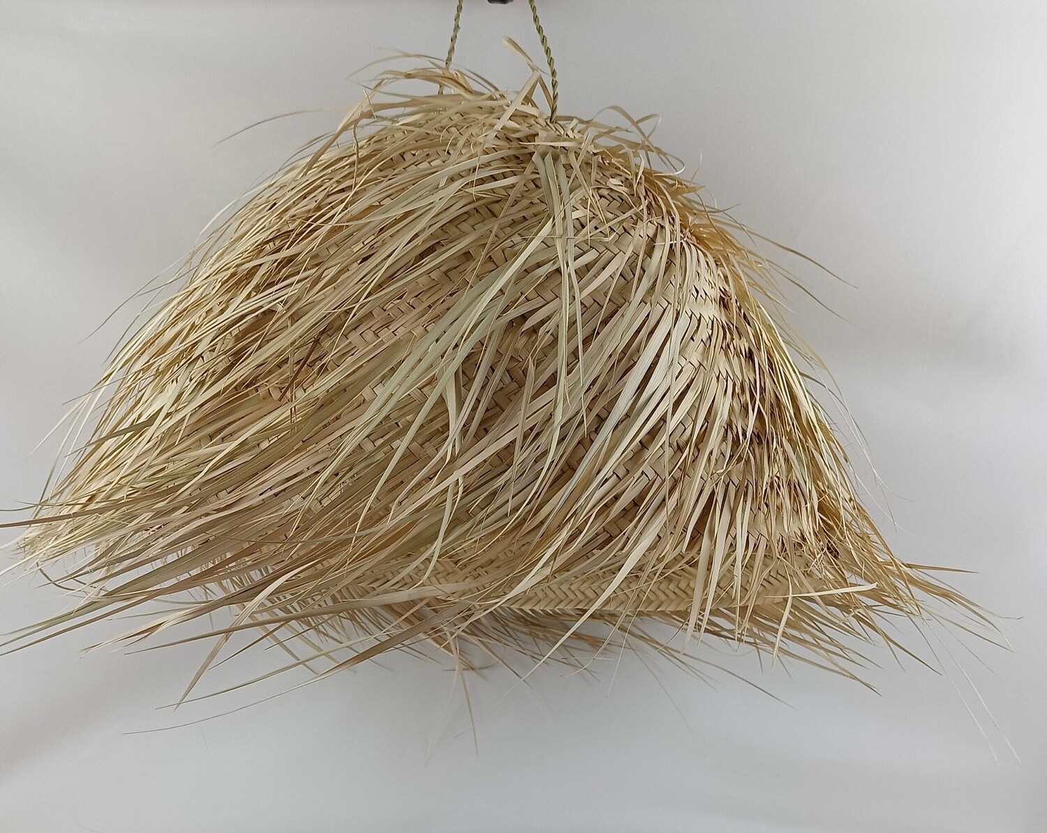 Palmblad Lampenkap Noah rond D60x H45cm Palmblad Lampenkap Noah rond D60x H45cm