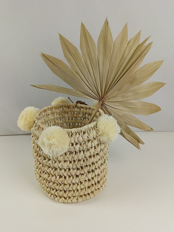 PALMBLAD Mand met Pom small PALMBLAD Mand met Pom small