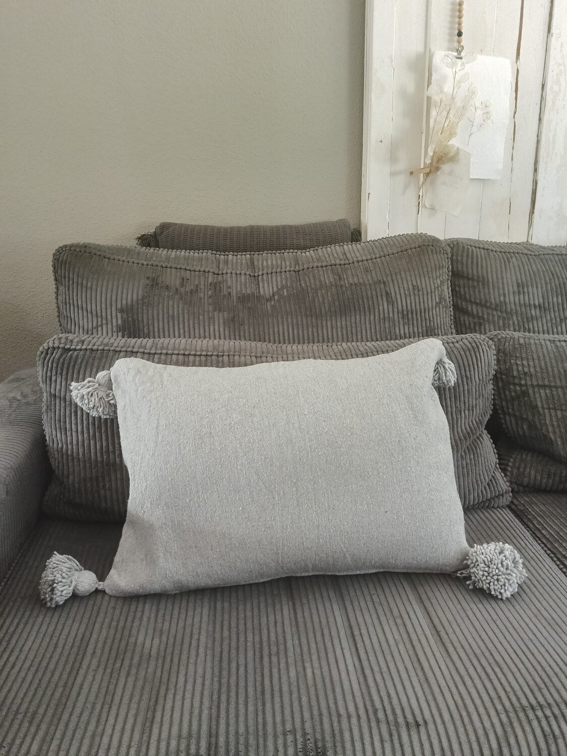 POMPOM Kussenhoes 60x40cm