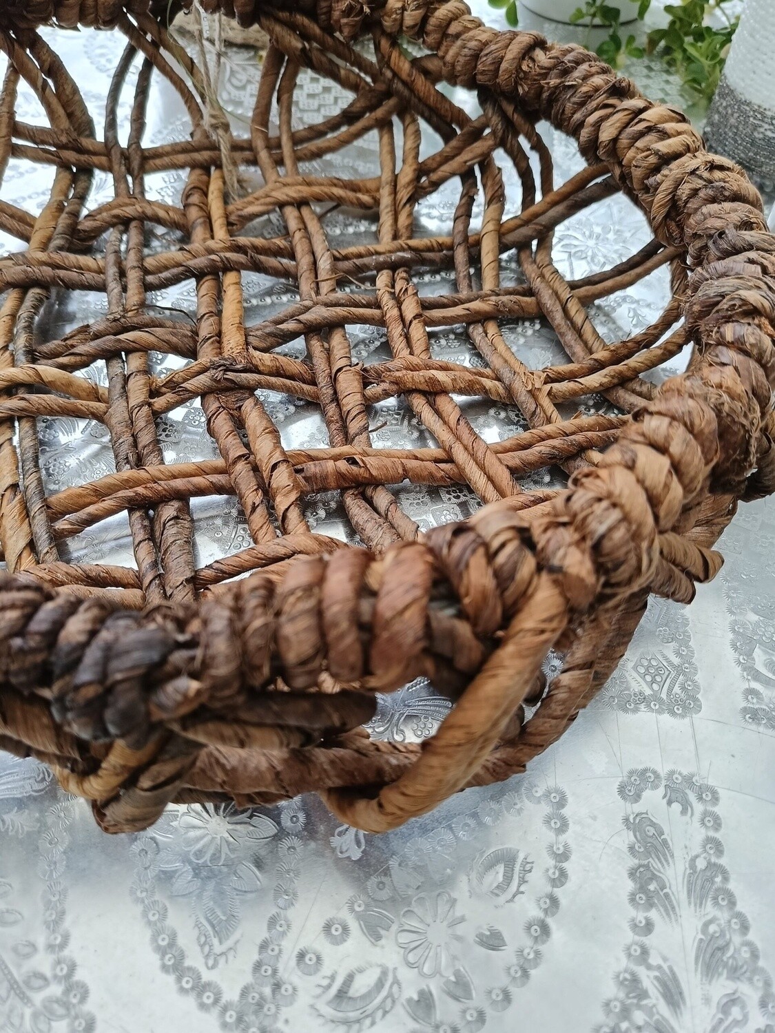 BANANENBLAD Mand Artisan M D37xH8cm