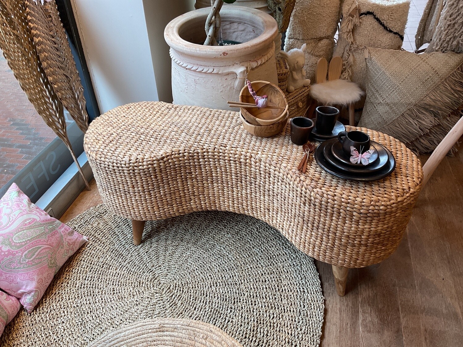 Organisch Bankje Waterhyacint