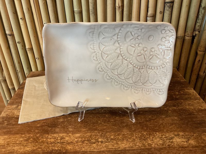 Happiness rechthoekig schaaltje 14x20cm 280005