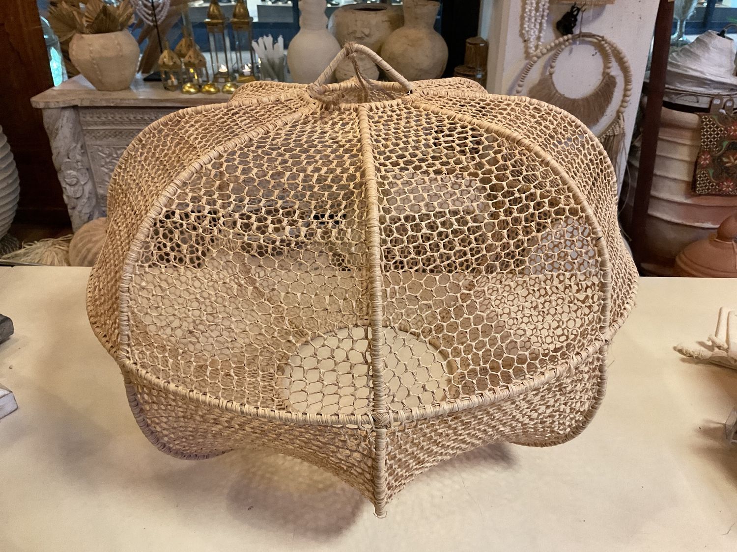 Lamp Raffia Balou 50x30cm  ( Kleine Donut )