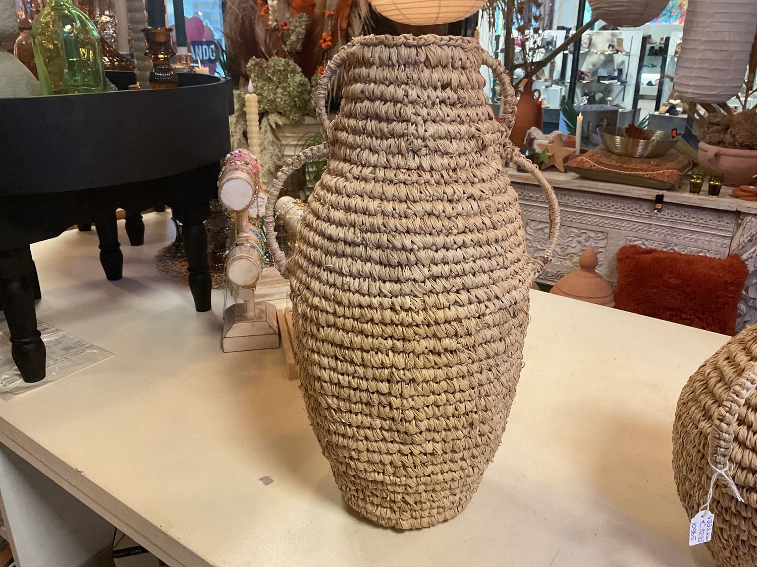 Sisal Vaas L ( raffia)