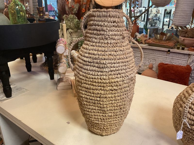 Sisal Vaas L ( raffia) Sisal Vaas L ( raffia)