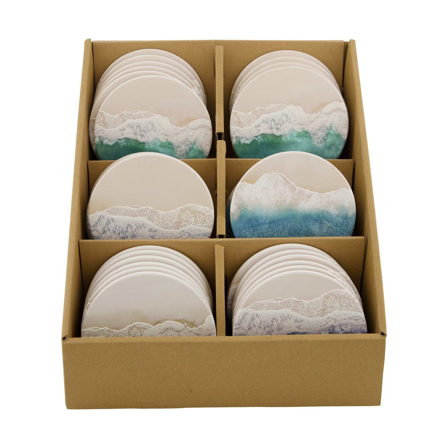 Onderzetter rond ceramic 10.3x10.3x0.7cm